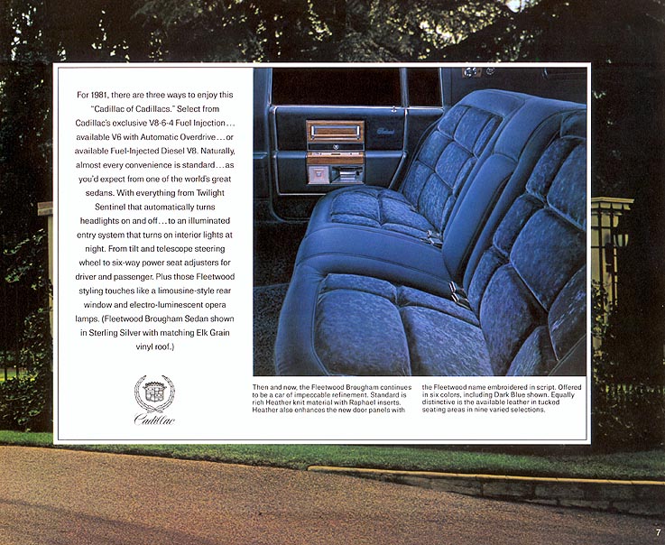 1981 Cadillac Brochure Page 22